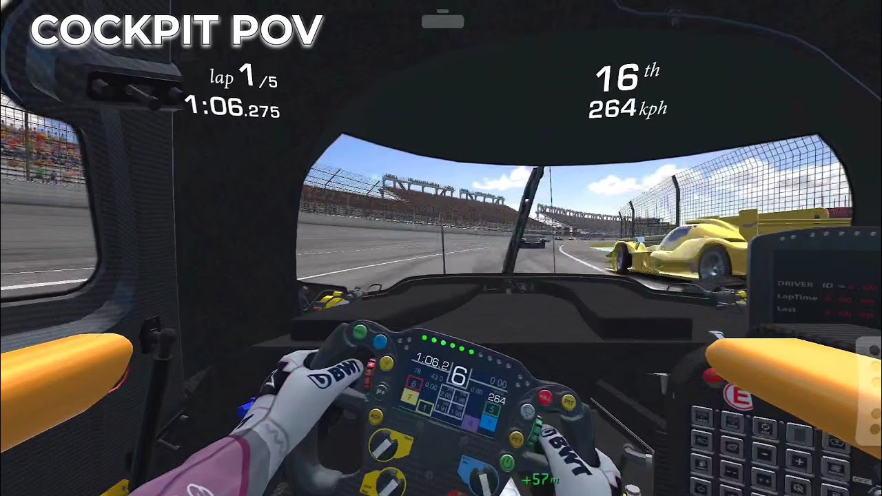Oreca 07 LMP2 | Indianapolis Motor Speedway - Cockpit View (POV) 