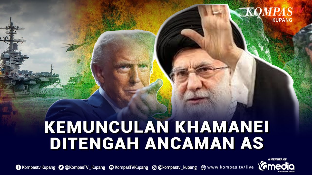 Tiba Tiba! Pemimpin Tertinggi Iran Ali Khamenei Muncul di Tengah Ancaman Perang AS