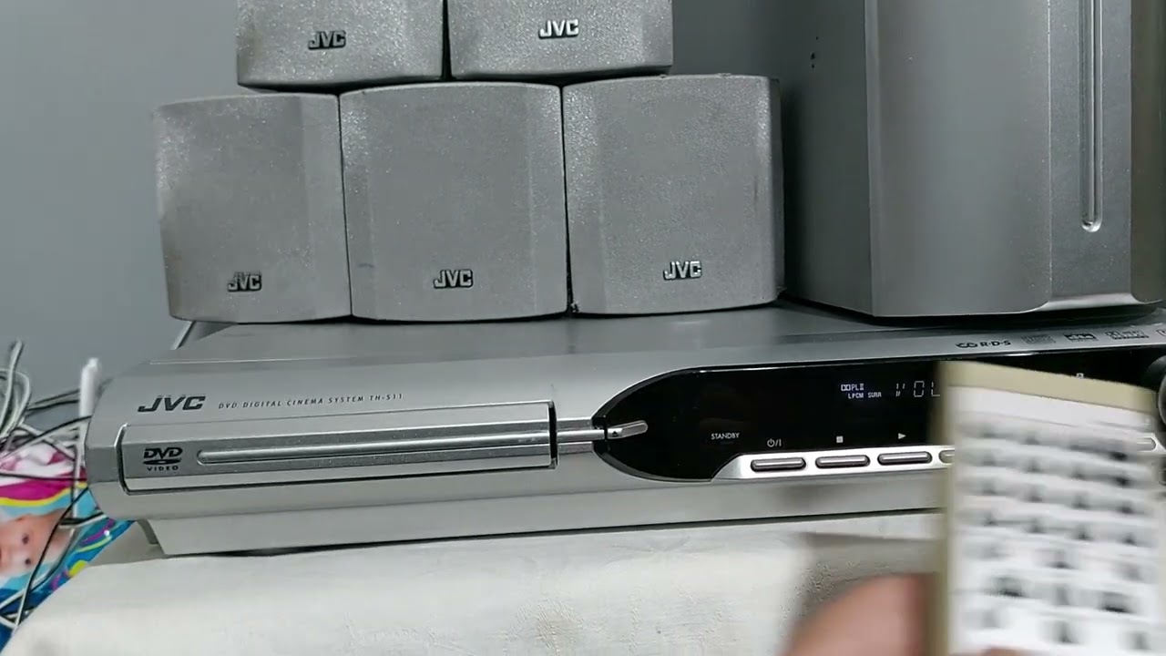 JVC TH S11 home theater. Домашній кінотеатер JVC. Oгляд.