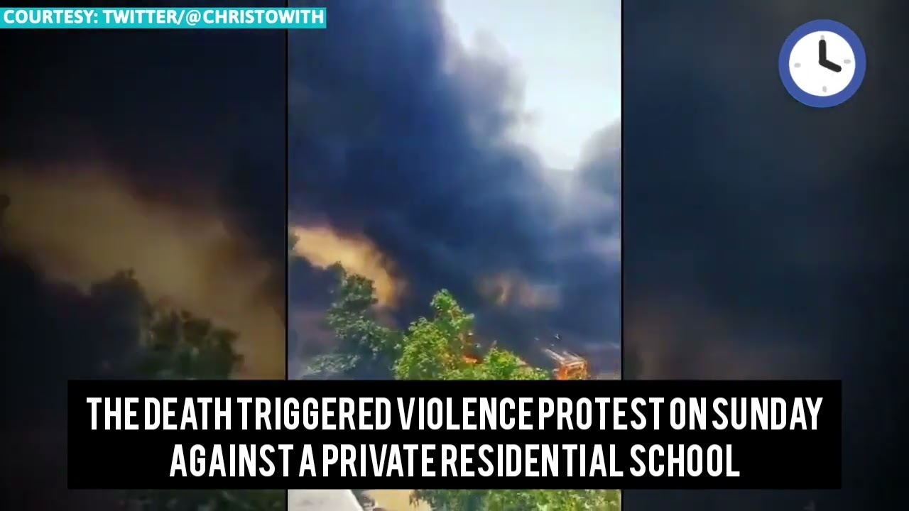 Class 12 student's  suicide sparked violence in Tamil Nadu....