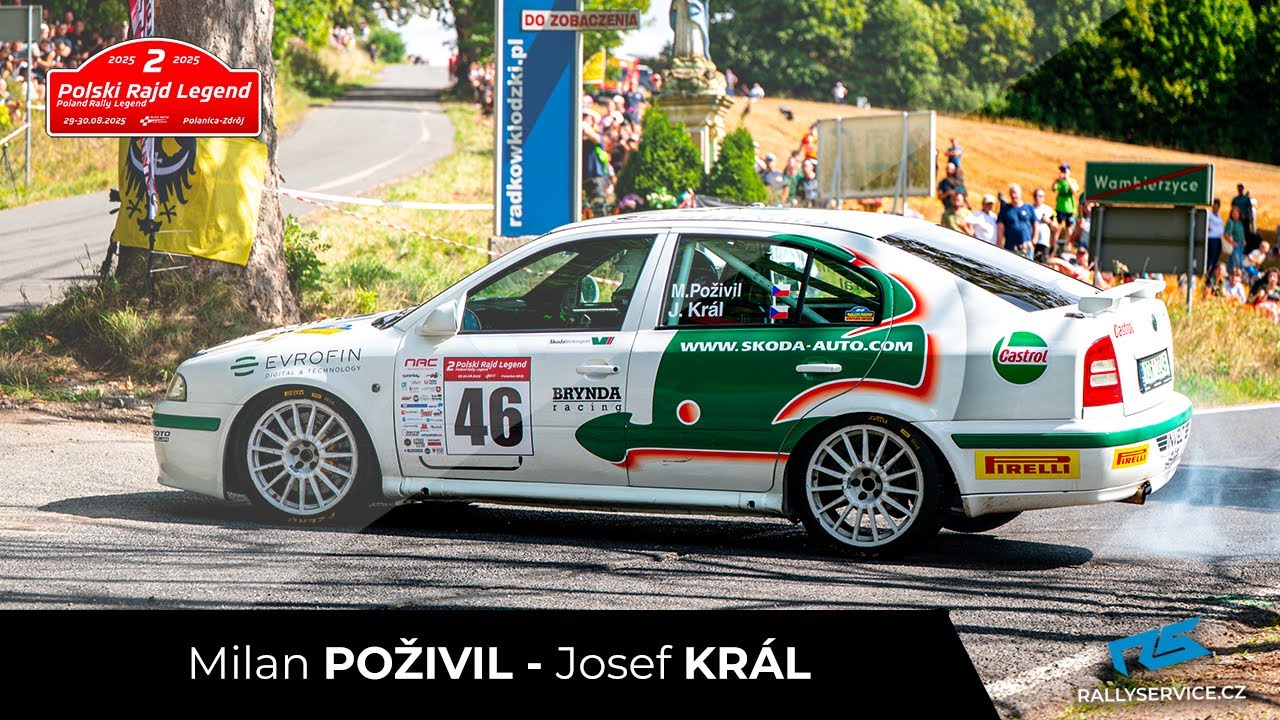 Polski Rajd Legend 2025 - Milan Poživil - Josef Král | Rallyservice
