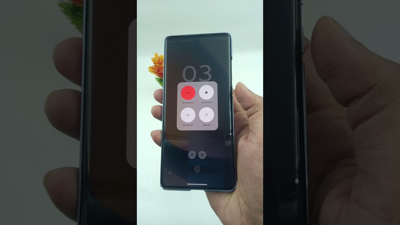 How to Turn On Switch Off Password in Moto Edge Series #shorts