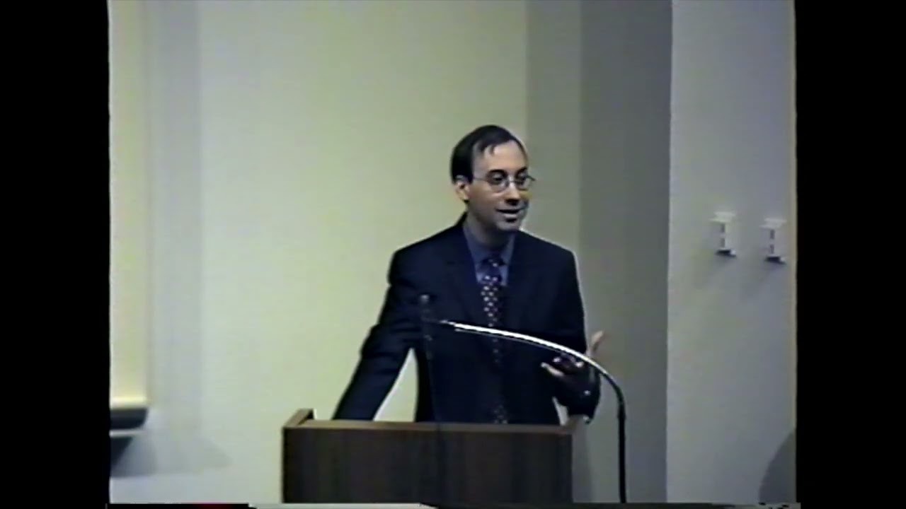Frank Kubalski at the University of Richmond, 1999
