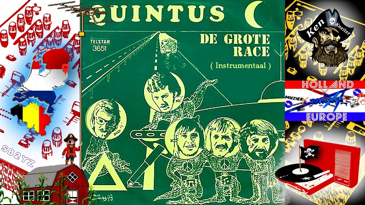 De Grote Race ( Instr. by KEN ) - Quintus - 1979 - Piratenmuziek