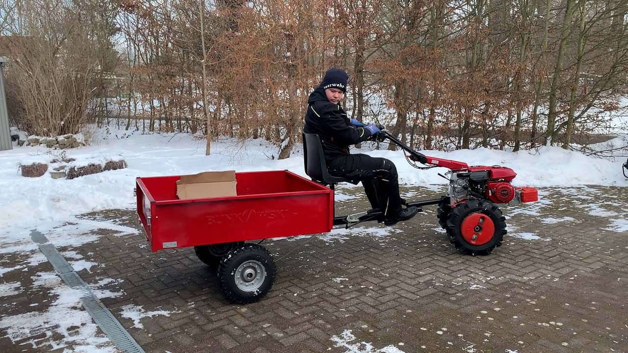 Honda F560 Einachser - Erste Ausfahrt