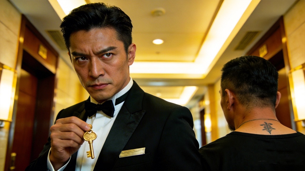 【Chinese Drama】路過的服務生竟是最強兵王偽裝！假意撞上大佬，只為偷取密室鑰匙！#动作 #反转 #drama