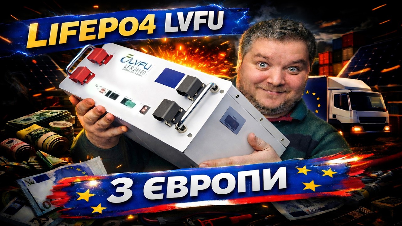 LVFU LFR 24100  lifepo4 з єворопи.