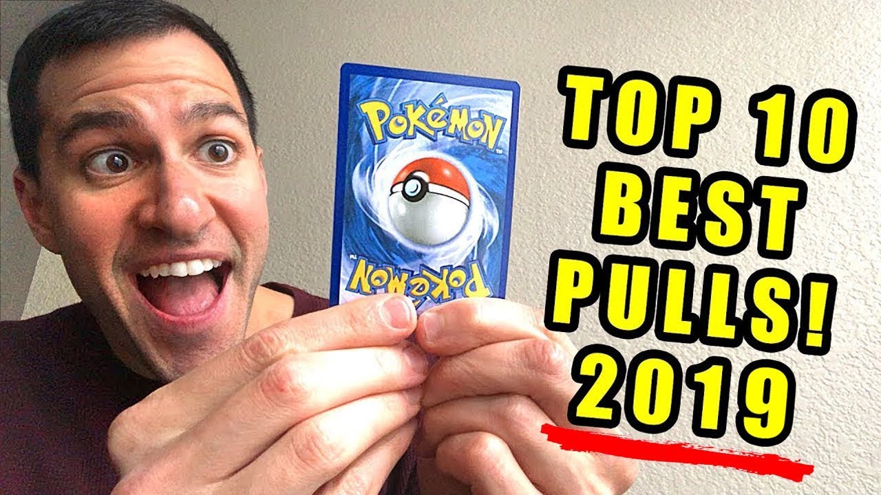 *IT'S BACK!* My Top 10 BEST Pokemon Cards Pulls (2019)