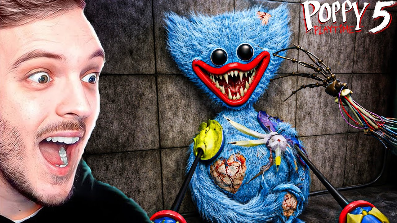 JE JOUE DÉJA A POPPY PLAYTIME CHAPITRE 5 ? ( Huggy devient fou )