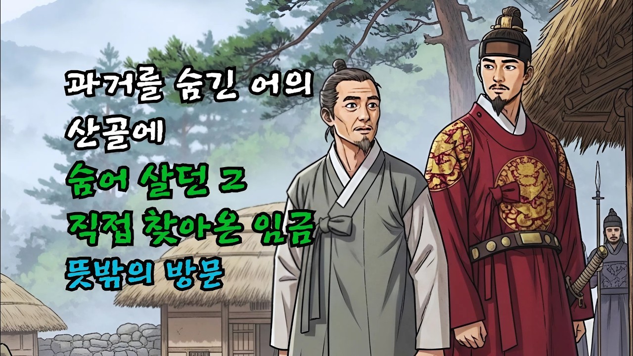 과거를 숨긴 채 산골에 숨어 살던 어의… 그를 직접 찾아온 임금의 뜻밖의 방문