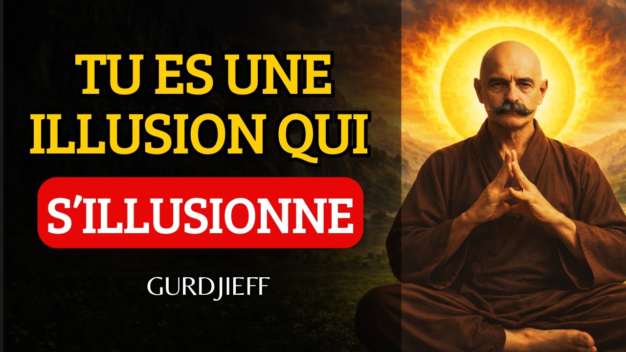 Tu ES Une ILLUSION Qui S’Illusionne : Le RÉVEIL RÉEL, Seule Voie Pour Vivre Vraiment | GURDJIEFF