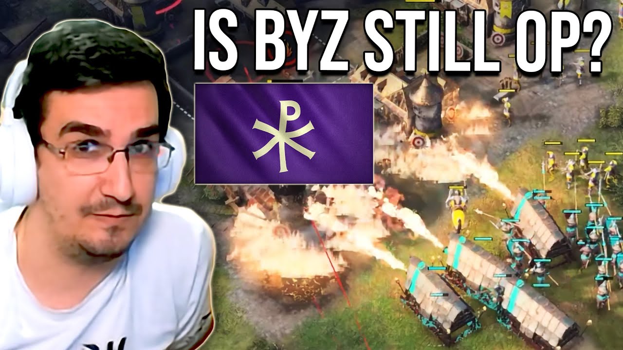 Byzantines (Beasty) vs French (Valdemar) 1v1 in AOE4...