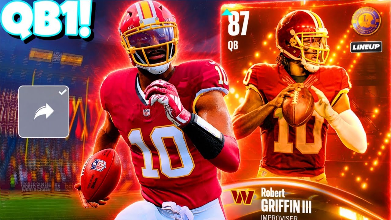 *НОВЫЙ* 86 RG3 &mdash; ТОПОВЫЙ КВАРТЕРБЕК в MADDEN 27 Ultimate Team! НОВЫЙ QB1!