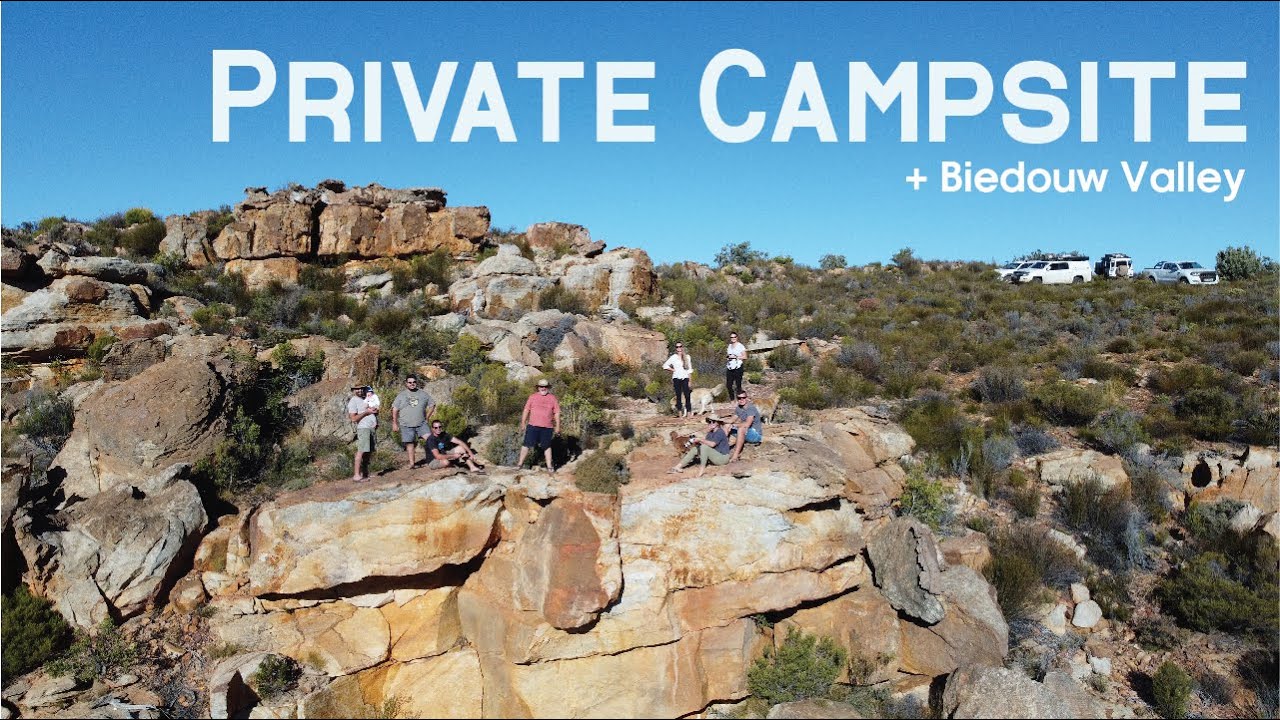 Private Campsite at Bella Vista Farm & Camping in Biedouw Valley - 4K Video