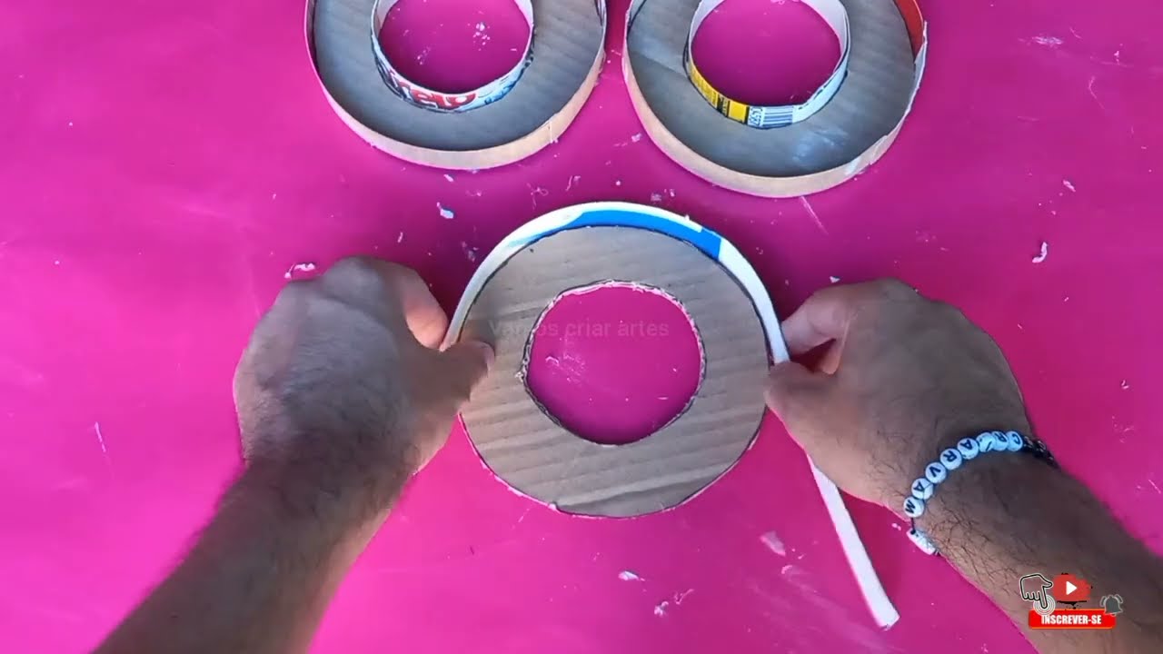 COMO FAZER 3 IDEIAS DE CORRENTES DECORATIVAS DE GESSO | FAÇA VOCÊ MESMO 3 CORRENTES DECORATIVA