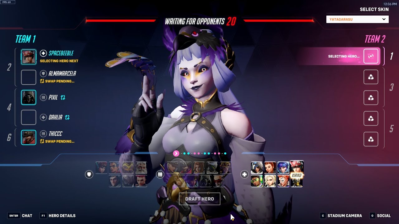 Overwatch 2 - Kiriko Stadium Gameplay (No Commentary)