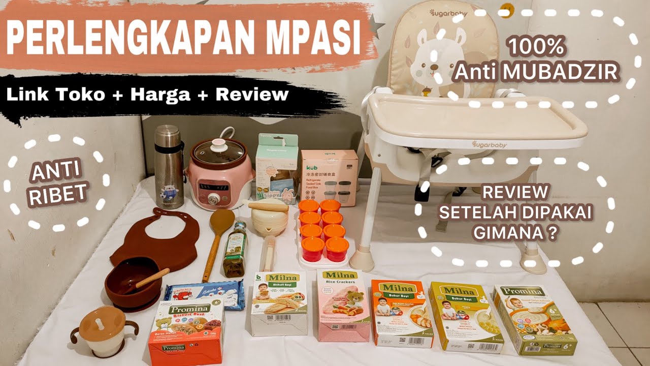 SHOPEE HAUL - PERLENGKAPAN MPASI YANG BENERAN KEPAKE