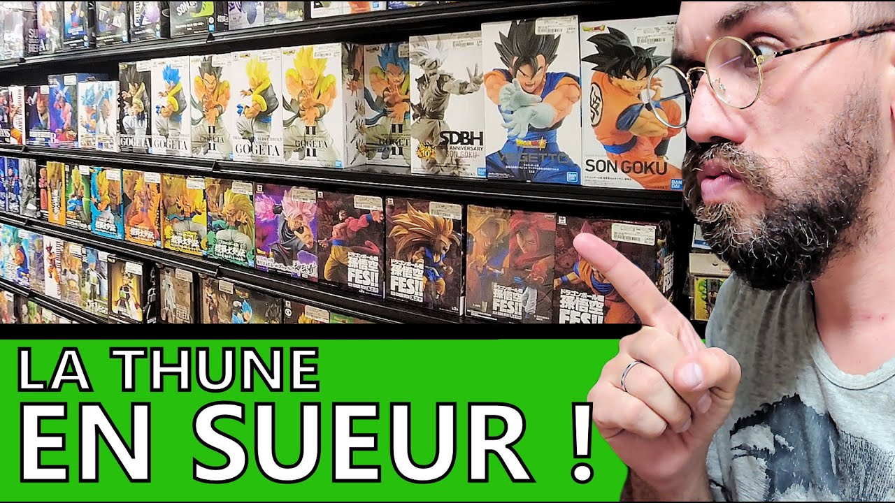 ENCORE des rayons qui RENDENT FOU ! - Vlog Japon Dragon Ball Figurine One Piece