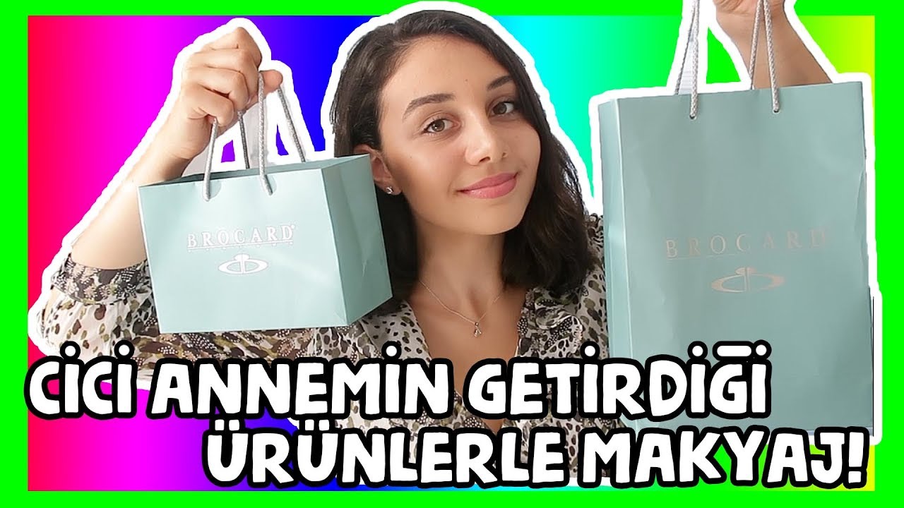 Üvey Annemin Yurtdışından Aldığı Hediyeler 🎁 Yurtdışı Kozmetik Ürünleriyle Makyaj!