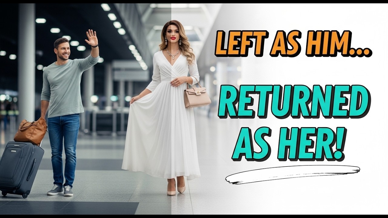 “I Packed as Him… I Returned as Her 👗” ✅
