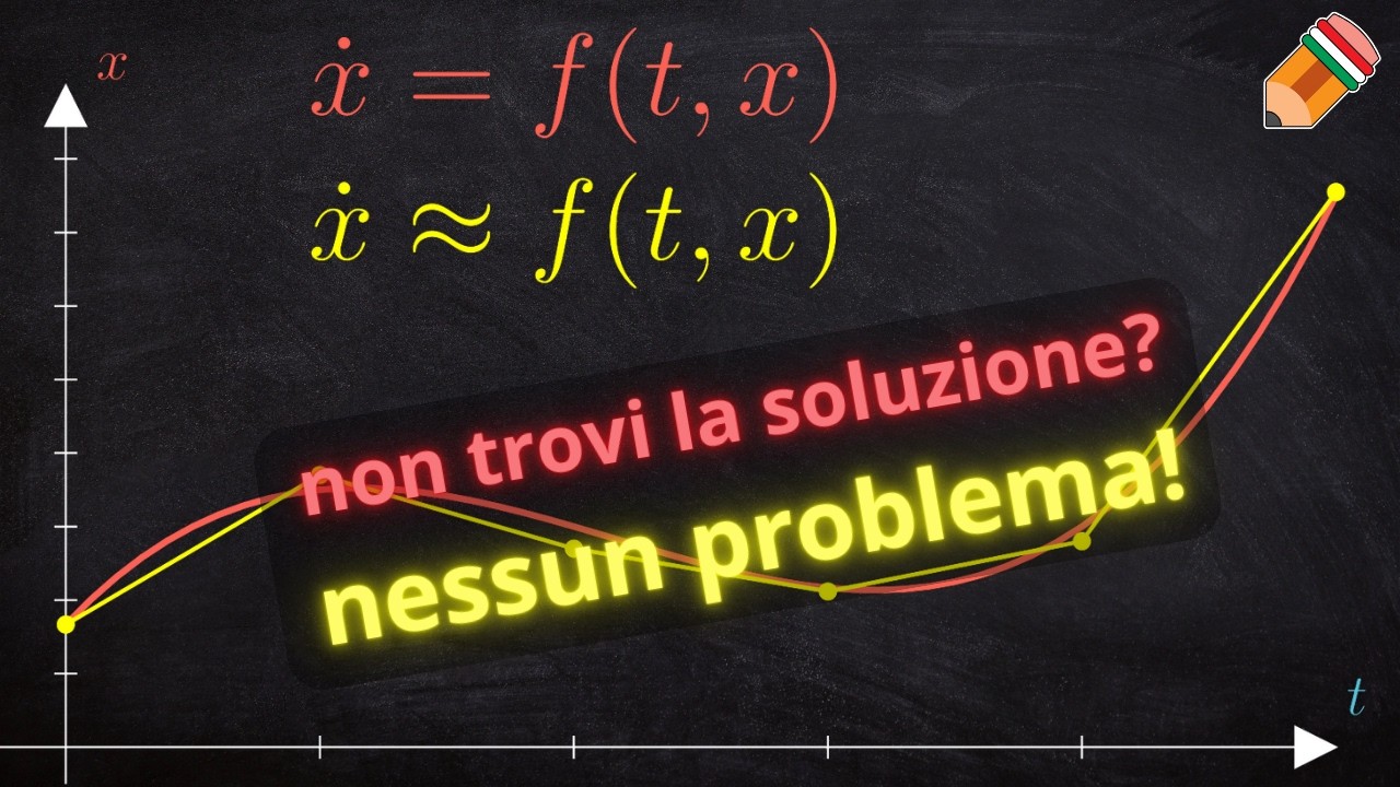 Lezione di Analisi Numerica: i METODI a UN PASSO per Equazioni Differenziali