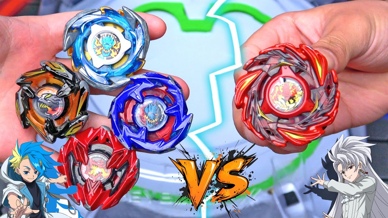 PHOENIX FLARE vs ALL DRAN BEYS | Blaze vs Jaxon | Beyblade X Battle