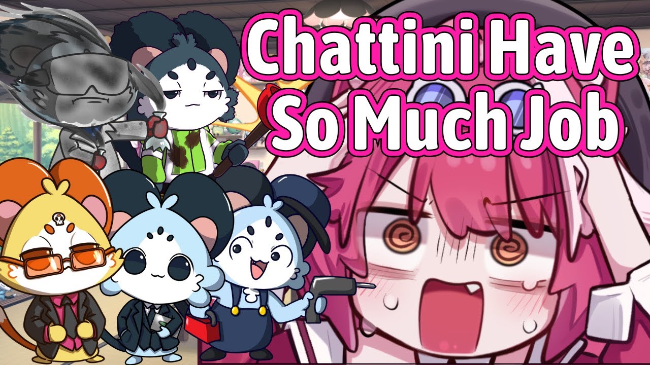 Raora Mamma Just Realized That Chattini Have So Much Job【Hololive EN】