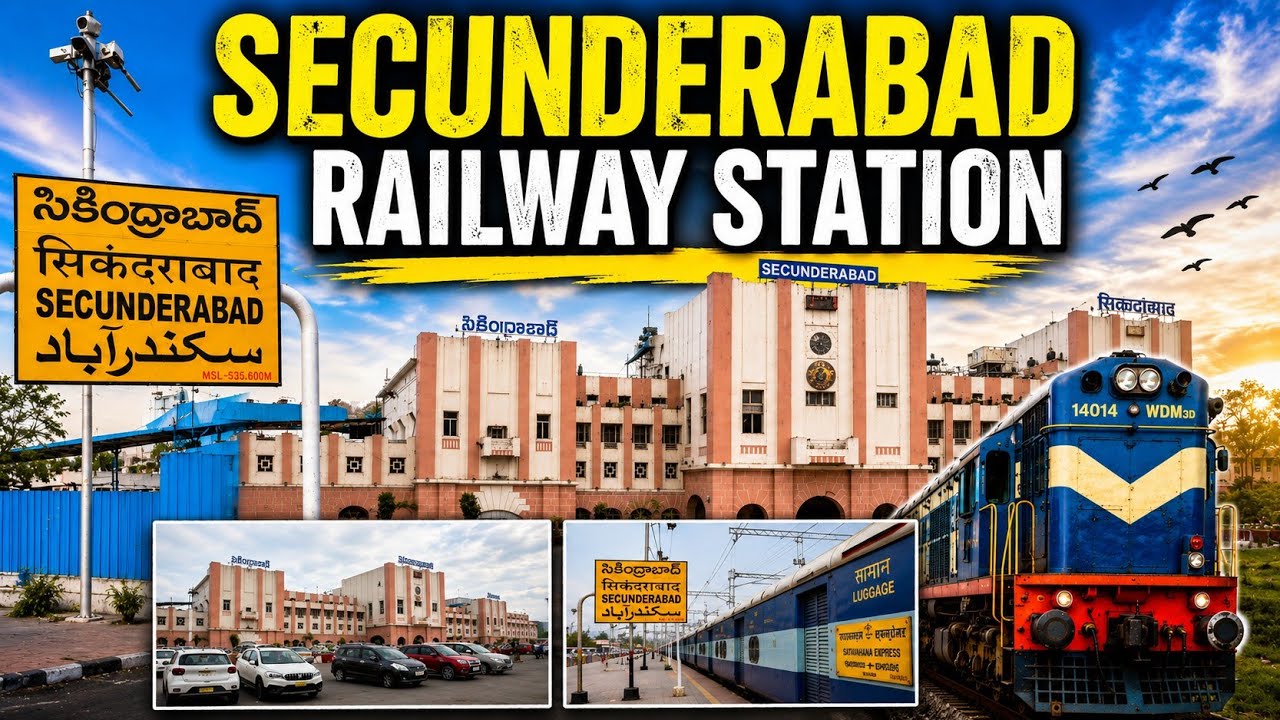 Secunderabad Railway Station | Telangana Ep 2 | Secunderabad | Indian Railways | Full Details | Tour