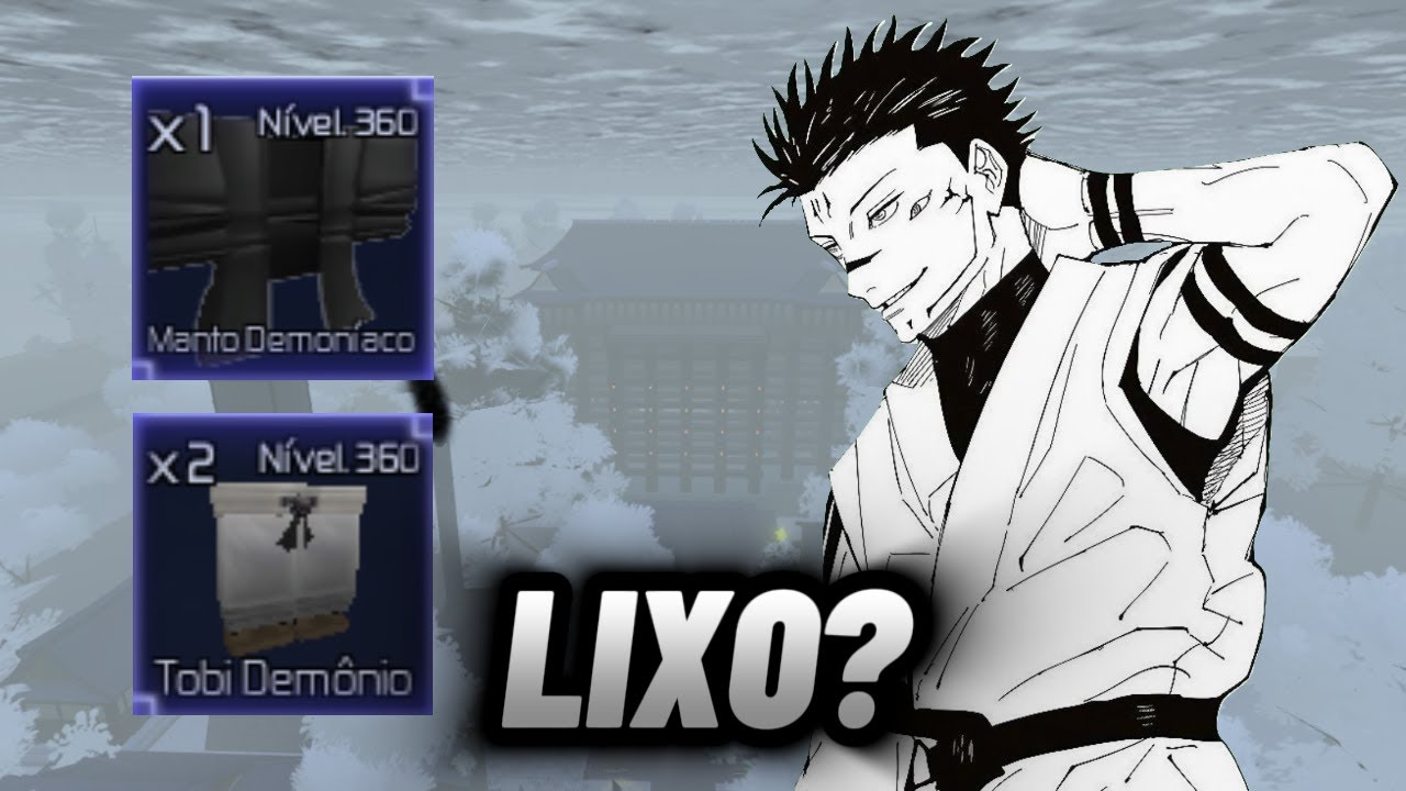 VOCÊ ESTÁ VESTINDO AS ARMADURAS DO JUJUTSU INFINITE DO JEITO ERRADO
