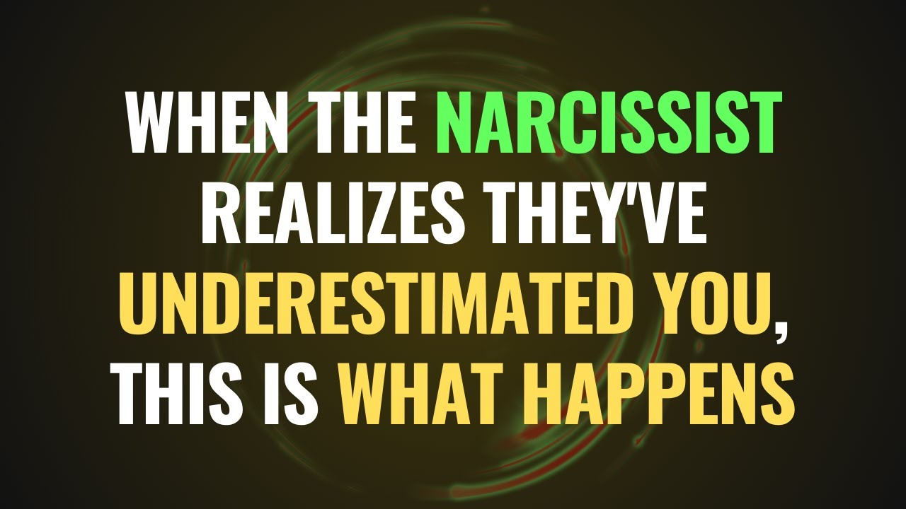 When the Narcissist Realizes They've Underestimated You, This is What Happens | NPD | Narcissism