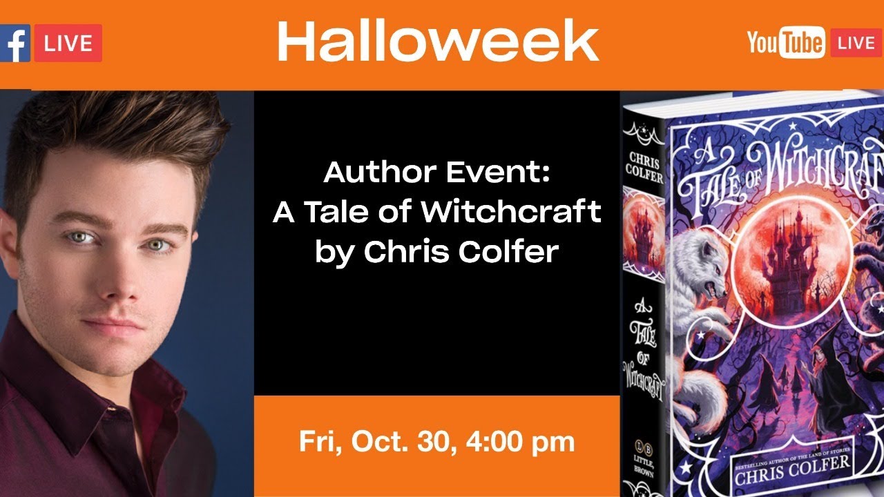 Ask an Author With Chris Colfer
