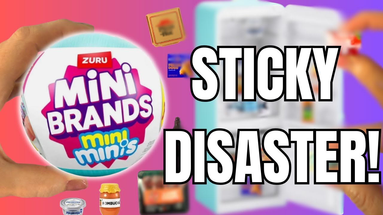 Mini Brands Mini Minis Fill the Fridge  Honest Review | Cute Minis, Big Mess?