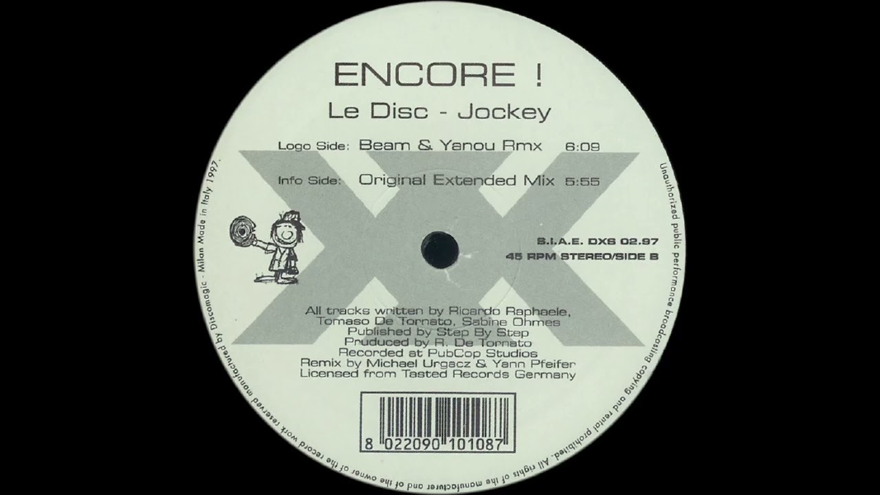 Le Disc Jockey (Beam & Yanou Remix) - Encore