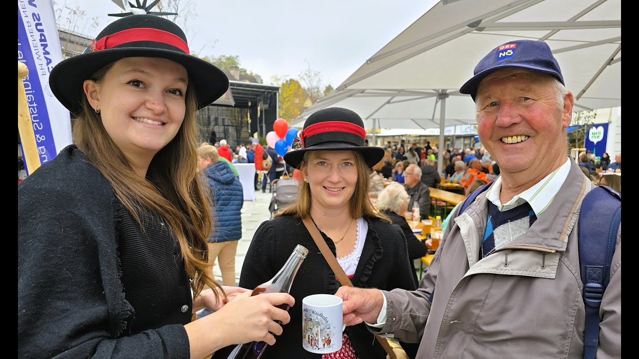 Eröffnung Hauptplatz Amstetten 31.  Oktober 2024