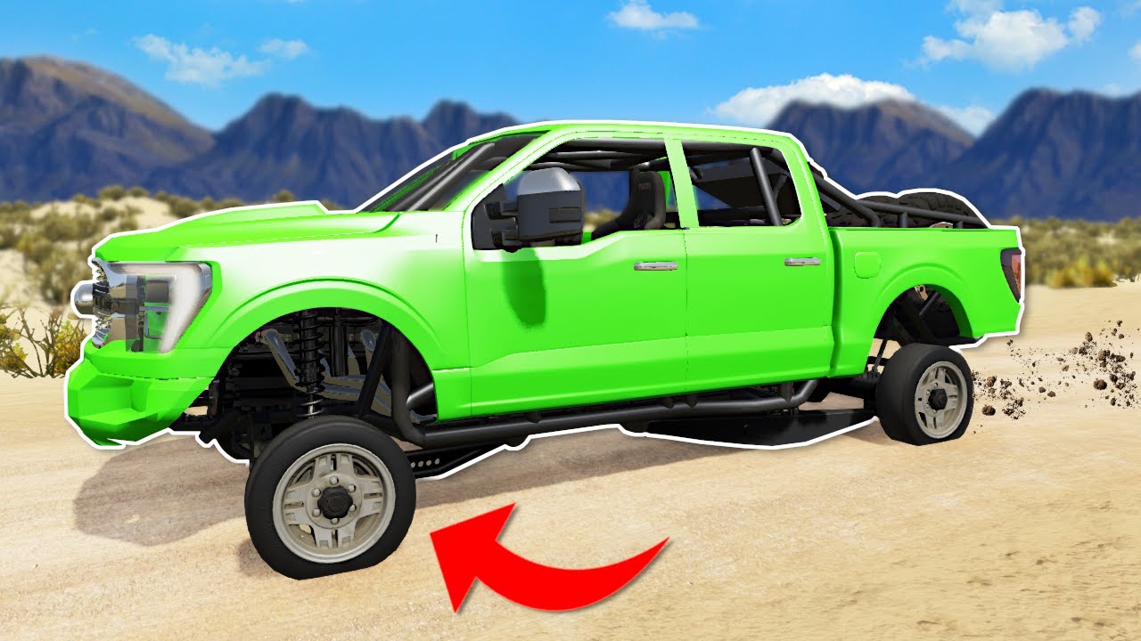 Upgrading Cars with the WEIRDEST Off-Road Parts! - BeamNG Multiplayer Mod