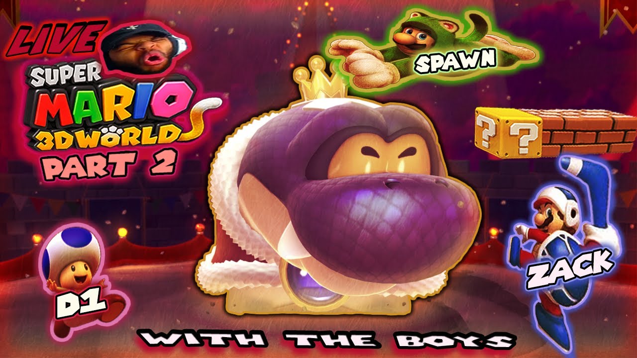 The Gang Is Back 4 (Part 2) Of Super Mario 3d World