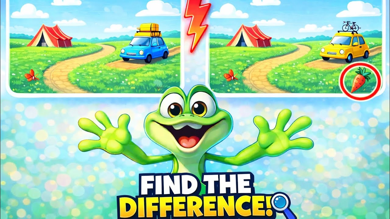 99% Fail This Spot The Difference Challenge! 😱 Can You Find It in 10 Seconds?