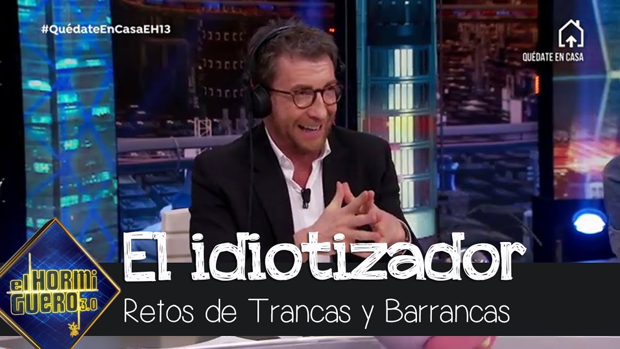 El divertido 'idiotizador'  vuelve a boicotear los debates - El Hormiguero 3.0