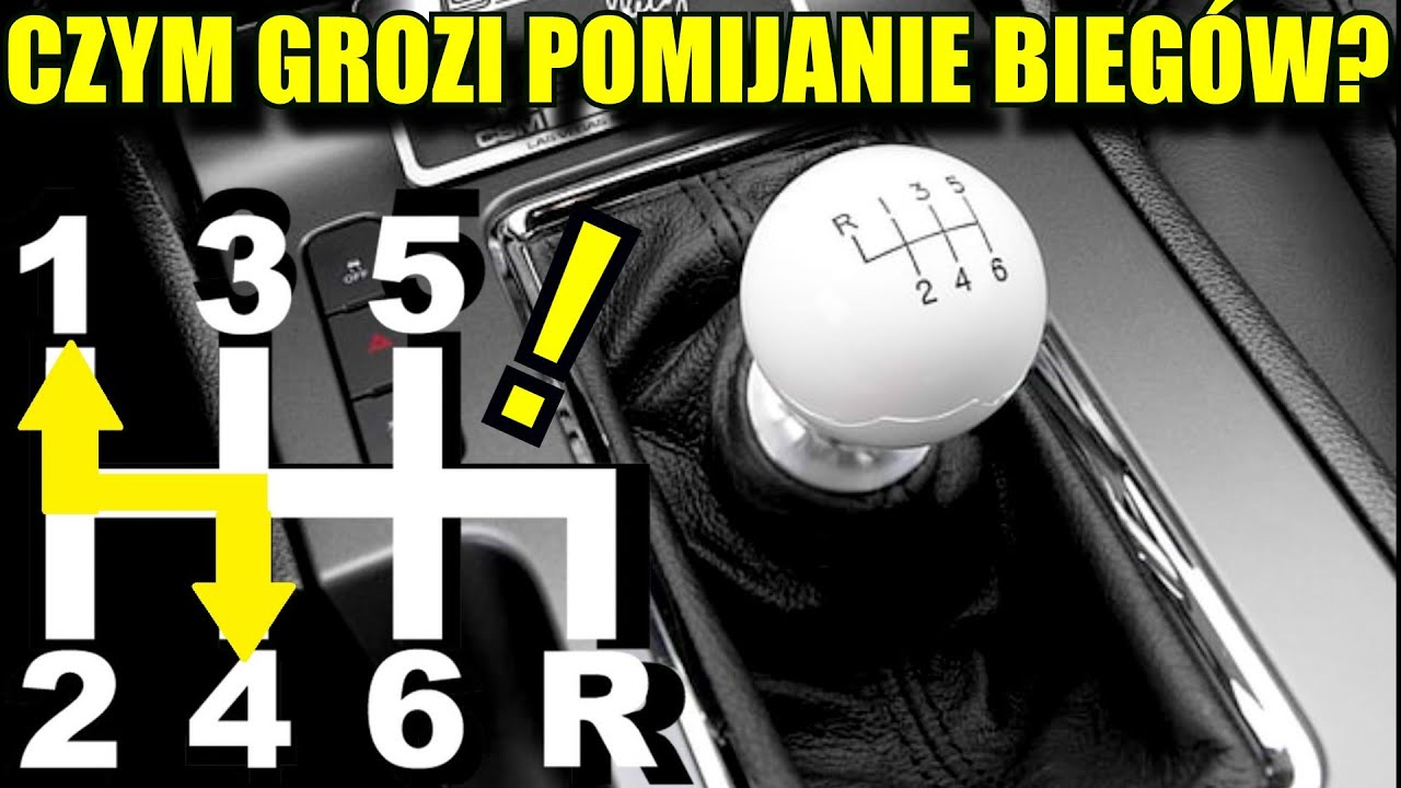Czy można BEZKARNIE POMIJAĆ biegi W MANUALNEJ SKRZYNI ?!