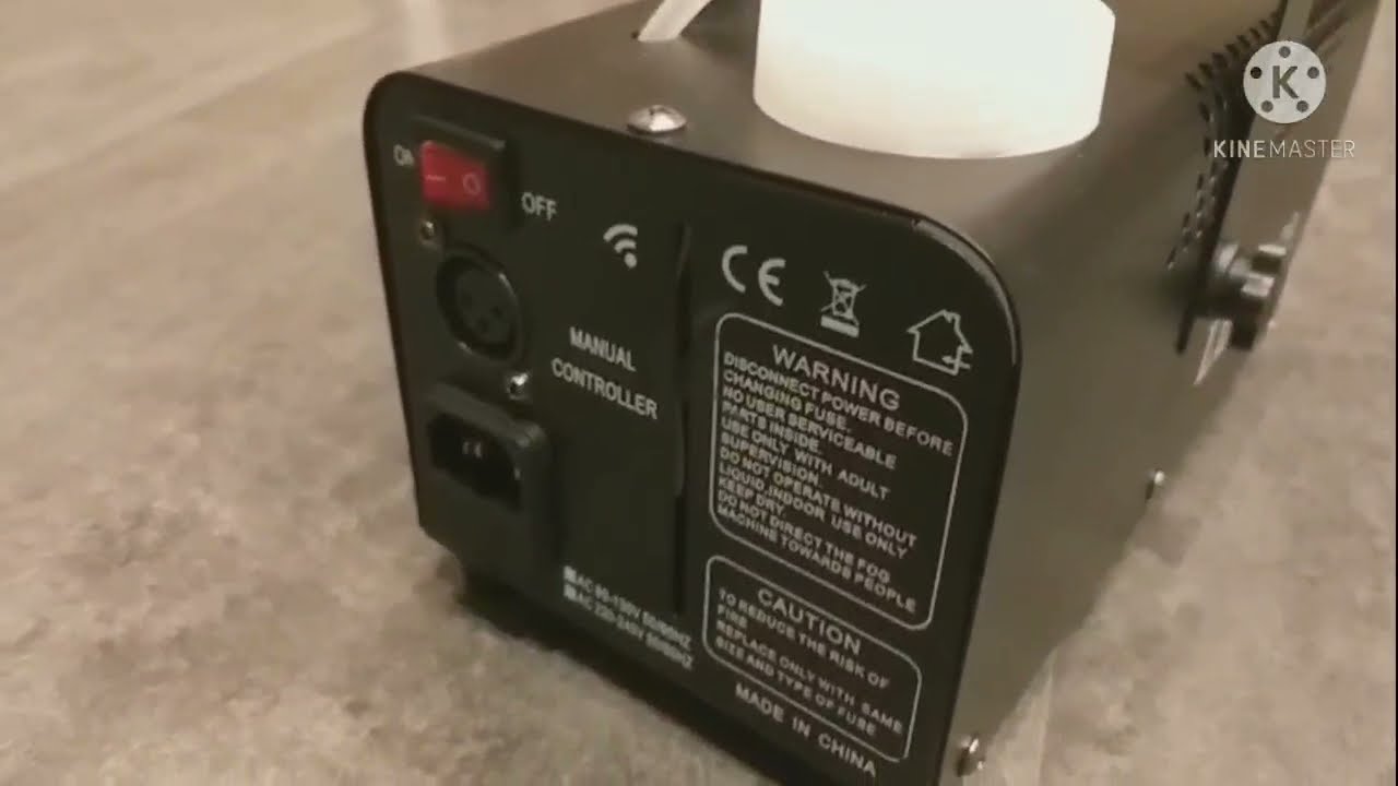 Utilisation machine à fumée