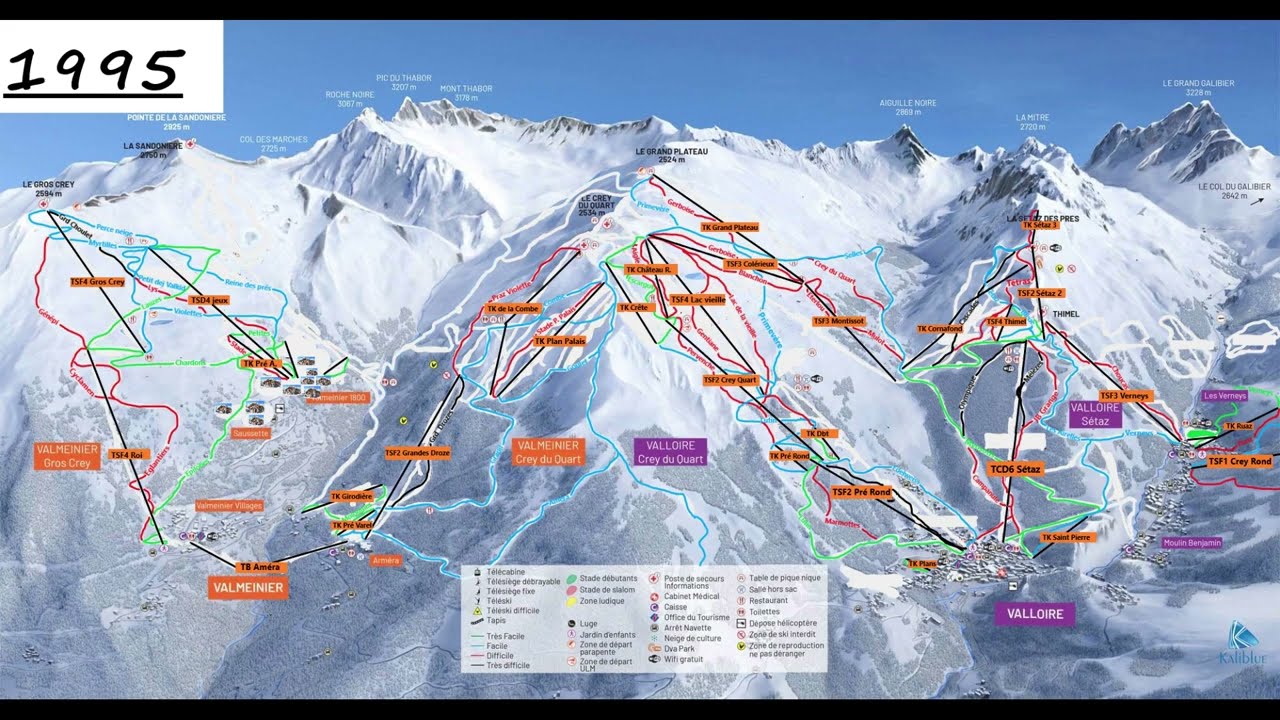 Evolution des stations de ski de Valloire et Valmeinier