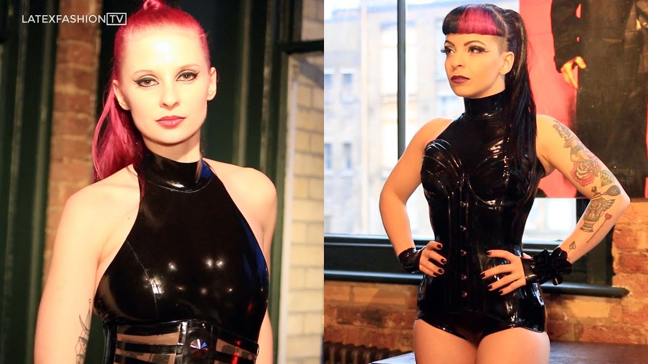 Satoria & Louise L&rsquo;Amour - Brigitte More Latex Photoshoot | LatexFashionTV