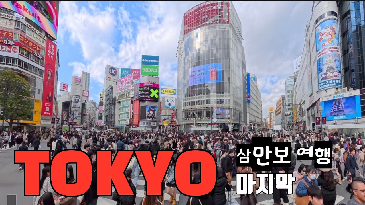 🇯🇵 TOKYO 도쿄 삼만보 여행 마지막