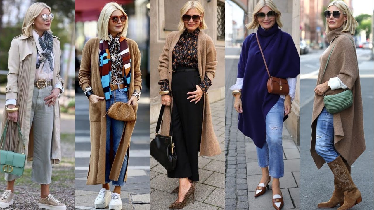 Natural Older Women OVER 50  | NewTrends Fashion For Women |winter/winter ☃️ ❄️ FallFashion 2026