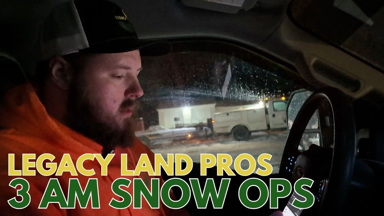 3 AM Snow Ops ❄️🚜 | Inside Legacy Land Pros Winter Dispatch & Crew Interviews
