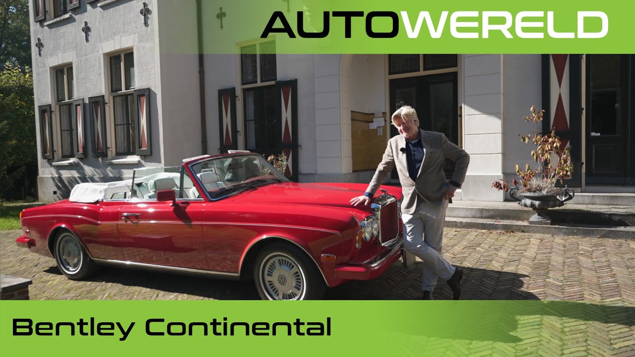 De knalrode Bentley van Nico Aaldering | RTL Autowereld