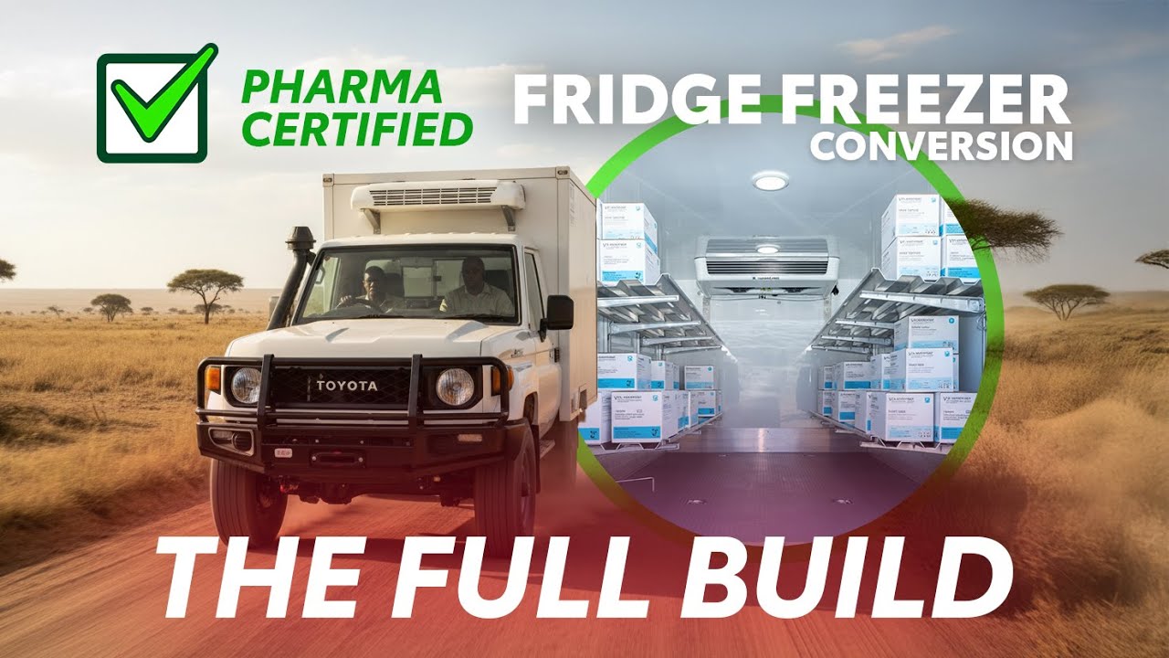 Холодильные камеры и внедорожные возможности... | Переоборудование Land Cruiser 70 в фармацевтиче...