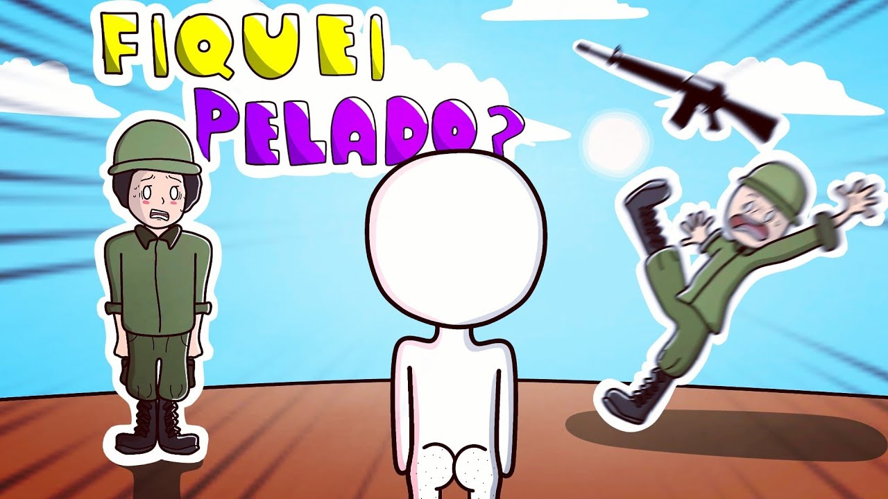 O DIA EM QUE EU ME ALISTEI NO EXÉRCITO (animação)