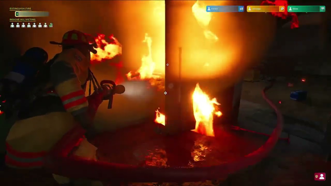 Firefighter sim IL speedrun of protecting the city