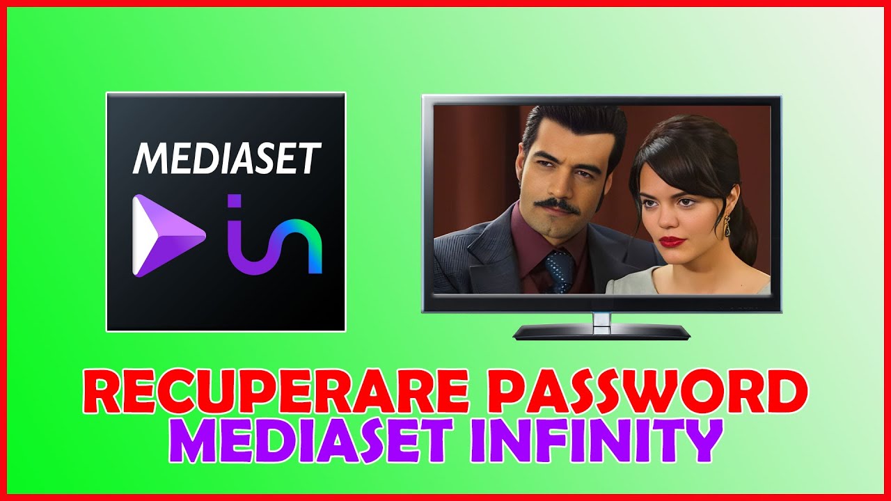 Come RECUPERARE PASSWORD dell'App MEDIASET INFINITY 📱📺